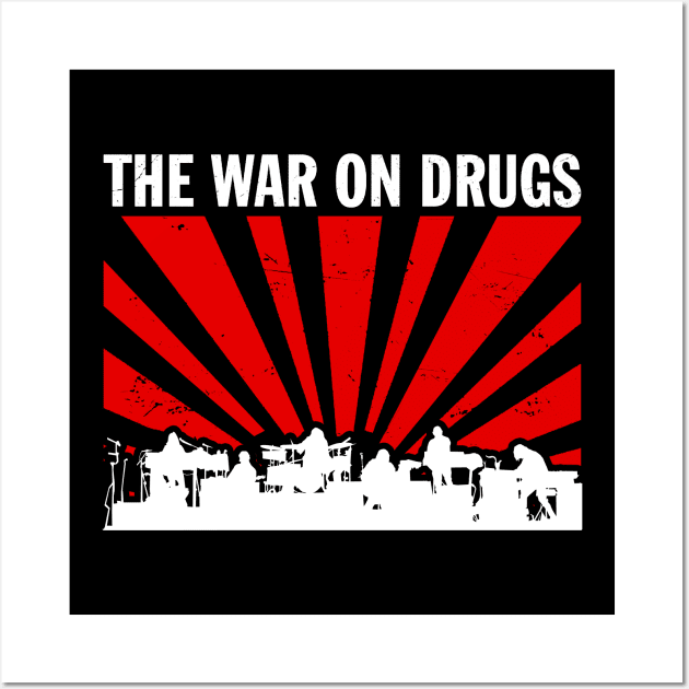 war on drugs Wall Art by SEKALICE